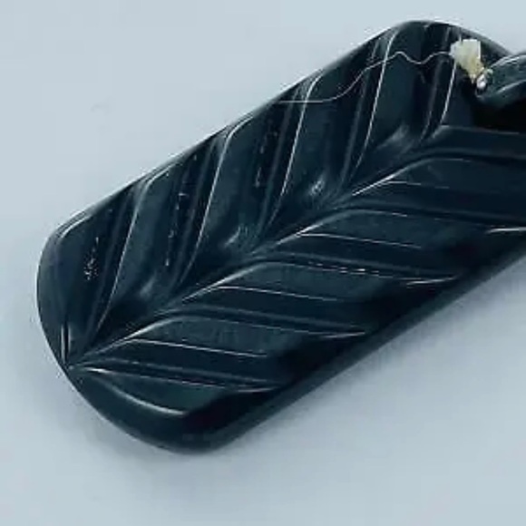 David Yurman PAVÈ Blue Sapphire Black Titanium Steel Silver Dog Tag. - Picture 14 of 15